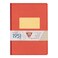 Clairefontaine Back to Basics 1951 Clothbound Notebook 5 34 x 8 14 96 Pages Lined Red Coral