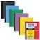 Five Star Interactive Notetaking Composition Book 1 Subject College Ruled Paper 9 x 11 100 Sheets Customizable Assorted Colors 6 Pack 38612