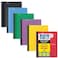 Five Star Interactive Notetaking Composition Book 1 Subject College Ruled Paper 9 x 11 100 Sheets Customizable Assorted Colors 6 Pack 38612