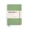 LEUCHTTURM1917 Notebook Hardcover Composition B5219 Numbered Pages for Writing and Journaling Sage Dotted