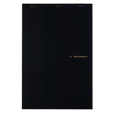 Maruman Mnemosyne Stapled Grid Notepad A4 827 x 1169 70 Sheets 140 Pages 5mm Graph Paper Notepad Perforated Pages Vertical Binding With Quality Paper Made in Japan
