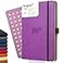 Dingbats* Notebooks Dingbats Wildlife Lined Writing Journal Notebook A5 Vegan Leather Hardcover Ideal for Work Travel Pocket Elastic Closure Bookmark