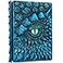 LZlightactor 3D Dragon Eye Embossed JournalResin Engraving NotebookDnd notebook for Dragon Lovers Blank PaperHardcover Travel Notepad for WritingSketchbookCollectionGiftDecoration A4 and A5 Size A5Blu