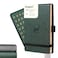 Dingbats* Notebooks Dingbats Wildlife A6 Reporter Blank Small Notebook PU Leather Hardcover for Work Travel Journal Pocket Elastic Closure Pen Holder Bookmark
