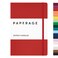 PAPERAGE Dotted Journal Notebook Red 160 Pages Medium 56 in x 8 in 100 GSM Thick Paper Hardcover Journaling Notebook for Work School Bullet Journaling
