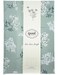ipoul Floral Hardcover Notebook Flower Journal for women A5 200 Pages 6x8 Medium Lined Notebook Floret Printed Fabric Cloth Similar Embroidered Linen Garden Journal Green