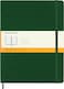 Moleskine Notebook Extra Large Ruled Myrtle Green Hard Cover 75 x 975