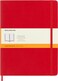 Moleskine Classic Notebook Soft Cover XL 75 x 95 RuledLined Scarlet Red 192 Pages