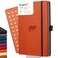 Dingbats* Notebooks Dingbats Wildlife Lined Writing Journal Notebook A5 Vegan Leather Hardcover Ideal for Work Travel Pocket Elastic Closure Bookmark