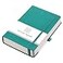 AHGXG Dotted Journal 320 Numbered Pages Dot Grid Notebook A5 Thick Journal 100gsm Thick Dotted Paper Leather HardcoverInner Pocket 575 838 Cyan