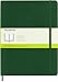 Moleskine Notebook Extra Large Plain Myrtle Green Soft Cover 75 x 975