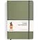 ANECDOTE. ANECDOTE Lined Journal Notebook 192 Pages A5 size 83 x 54 Thick 100 GSM Paper Ruled Hardcover Journal for Women and Men Perfect Notebook for School Work and Travel Olive Green