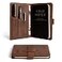 Leather Worx Leather Field Notes Cover for 35 x 55 in Notebooks Case for Moleskine Cahier Pocket Size Notebook EDC Journal Covers with Pen Holder Traveling Sketch Wallet Small Planner Notepad Accessor