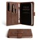 Leather Worx Leather Field Notes Cover for 35 x 55 in Notebooks Case for Moleskine Cahier Pocket Size Notebook EDC Journal Covers with Pen Holder Traveling Sketch Wallet Small Planner Notepad Accessor