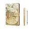 JiaoJiRen Vintage Old Map Diary with LockA5 Locking Journal Pu Leather Refillable Writing Notebook with Lock Combination Password Personal Lock Journal with PenGift Box Secret Lock Diary for Adults Me