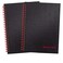 Black n' Red Black n Red Notebook Durable Hardcover Premium Optik Paper Scribzee App Compatible Environmentally Friendly Spiral Binding 814 x 514 70 DoubleSided Ruled Sheets Pack of 2