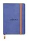 Rhodia Rhodiarama SoftCover Notebook 72 Lined Sheets 4 x 5 12 Sapphire Cover 117308C