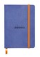 Rhodia Rhodiarama SoftCover Notebook 72 Lined Sheets 4 x 5 12 Sapphire Cover 117308C