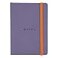 Rhodia Rhodiarama SoftCover Notebook 72 Dots Sheets 4 x 5 12 Iris Cover