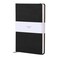 Plexon Graph Paper Notebook Notebook Journal 160 Pages Graph Notebook Medium 57 inches x 8 inches 120 GSM Thick Paper Black Hardcover