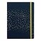Filofax Refillable Notebook A5 Size Confetti Collection 825 x 575 Charcoal B115117U