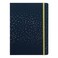 Filofax Refillable Notebook A5 Size Confetti Collection 825 x 575 Charcoal B115117U