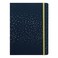Filofax Refillable Notebook A5 Size Confetti Collection 825 x 575 Charcoal B115117U