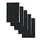 TWONE 6 Pack Notebooks Journal 60 Dot Grid Page30 Sheets Premium Thick Paper Soft Cover Journal for Travel Office Work Office Home School Business Writing 55 x 825 Black
