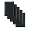 TWONE 6 Pack Notebooks Journal 60 Dot Grid Page30 Sheets Premium Thick Paper Soft Cover Journal for Travel Office Work Office Home School Business Writing 55 x 825 Black