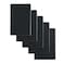 TWONE 6 Pack Notebooks Journal 60 Dot Grid Page30 Sheets Premium Thick Paper Soft Cover Journal for Travel Office Work Office Home School Business Writing 55 x 825 Black