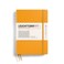 LEUCHTTURM1917 Notebook Hardcover Medium A5251 Numbered Pages for Writing and Journaling Rising Sun Squared