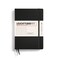 LEUCHTTURM1917 Notebook Hardcover Medium A5251 Numbered Pages for Writing and Journaling Black Dotted