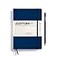 LEUCHTTURM1917 Notebook Hardcover Medium A5251 Numbered Pages for Writing and Journaling Navy Dotted