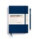 LEUCHTTURM1917 Notebook Hardcover Medium A5251 Numbered Pages for Writing and Journaling Navy Dotted