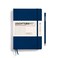 LEUCHTTURM1917 Notebook Hardcover Medium A5251 Numbered Pages for Writing and Journaling Navy Dotted