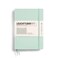 LEUCHTTURM1917 Notebook Hardcover Medium A5251 Numbered Pages for Writing and Journaling Mint Green Squared