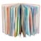 SIIXU Colorful Blank Journal Notebook Hardcover Unlined Personal Diary to Write in for Women and Girls Pretty Notepad for Writing Spiral 68x98 128 Pages Autumn