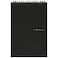 Maruman Mnemosyne Lined Notebook Vertical A5 583 x 827 70 Sheets 140 Pages 7mm College Ruled With Center Line Journal Perforated Pages WireBound to Lay Flat Black Made in Japan