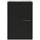 Maruman Mnemosyne Lined Notebook Vertical A5 583 x 827 70 Sheets 140 Pages 7mm College Ruled With Center Line Journal Perforated Pages WireBound to Lay Flat Black Made in Japan