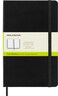 Moleskine Classic Notebook Large Plain Black Hard Cover 5 x 825
