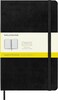 Moleskine Classic Notebook Large Squared Black Hard Cover 5 x 825