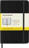 Moleskine Classic Notebook Soft Cover Pocket 35 x 55 SquaredGrid Black 192 Pages
