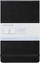 Moleskine Art Watercolor Album Hard Cover PlainBlank Large 5 x 825 Black 72 Pages
