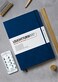 LEUCHTTURM1917 Notebook Hardcover Master Slim A4 123 Numbered Pages for Writing and Journaling Black Squared