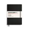 LEUCHTTURM1917 Notebook Hardcover Master Slim A4 123 Numbered Pages for Writing and Journaling Black Squared