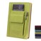 ADOUNOTES Refillable Lined PU Leather Journal Notebook A5 Size Journal for Women Men100gsm 200 Pages Thick Paper Notebooks with Pockets Daily Premium Notebook for Note Taking Meeting green