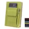 ADOUNOTES Refillable Lined PU Leather Journal Notebook A5 Size Journal for Women Men100gsm 200 Pages Thick Paper Notebooks with Pockets Daily Premium Notebook for Note Taking Meeting green