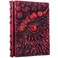 LZlightactor 3D Dragon Eye Embossed JournalResin Engraving NotebookDnd notebook for Dragon Lovers Blank PaperHardcover Travel Notepad for WritingSketchbookCollectionGiftDecoration A4 and A5 Size A5Red