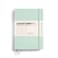 LEUCHTTURM1917 Notebook Hardcover Medium A5251 Numbered Pages for Writing and Journaling Mint Green Dotted