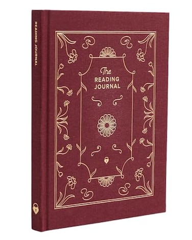 Kunitsa Co. Kunitsa Co Reading Journal 52 reviews Review and Track Your Reading Book Journal for Book Lovers Readers Burgundy